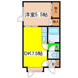 ベストハイツの物件間取画像